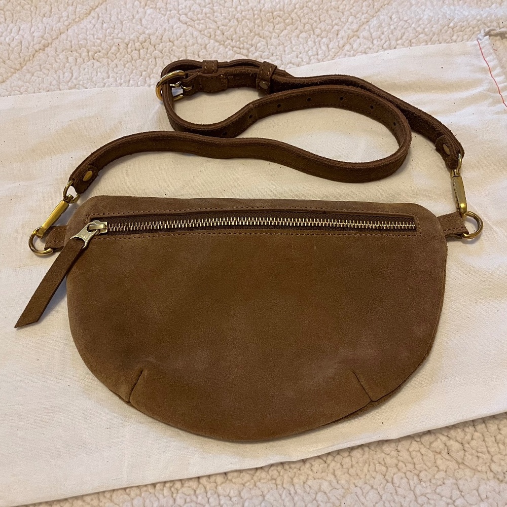 Abby Alley Suede Sling Bag